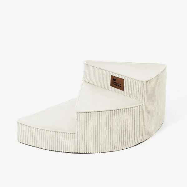 CreamyStep Haustiertreppe – Abnehmbar & Gelenkfreundlich aus Cordura