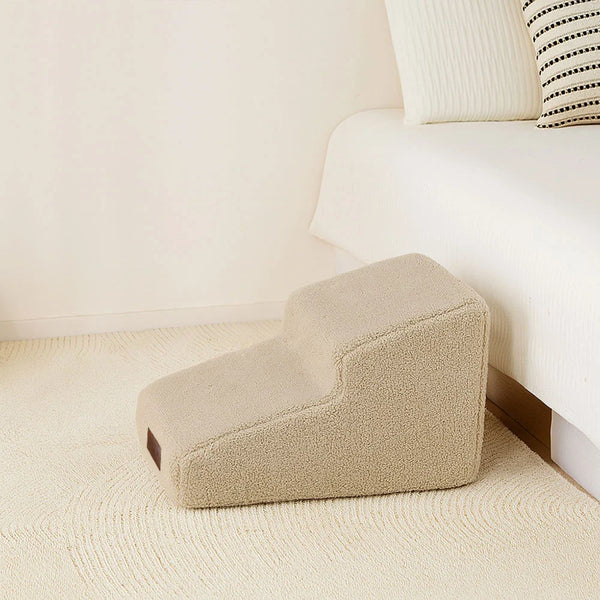 Kletterhilfe für den Zugang zum Bett und zur Couch Gelenkschutz weiche Hundrampe Treppe - haustierfreundliches Schlafzimmer