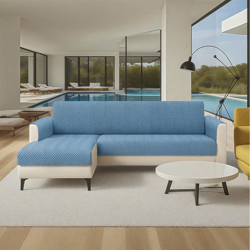 Wasserfester rutschfester Möbel Schutz Haustier Relaxsessel Sofa Bezug - Rutschfest