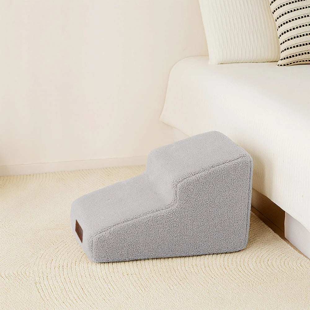 Kletterhilfe für den Zugang zum Bett und zur Couch Gelenkschutz weiche Hundrampe Treppe - haustierfreundliches Schlafzimmer