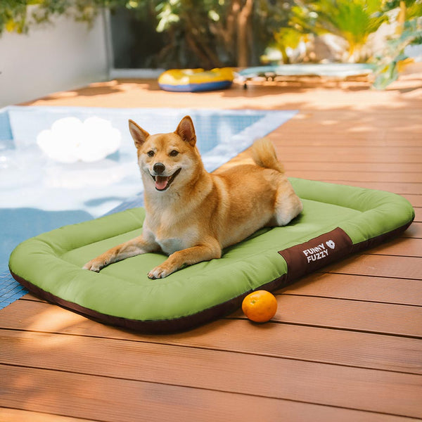 Wasserfestes und bissfestes Memory-Schaum-Orthopädisches Hundematte für die Hundebox