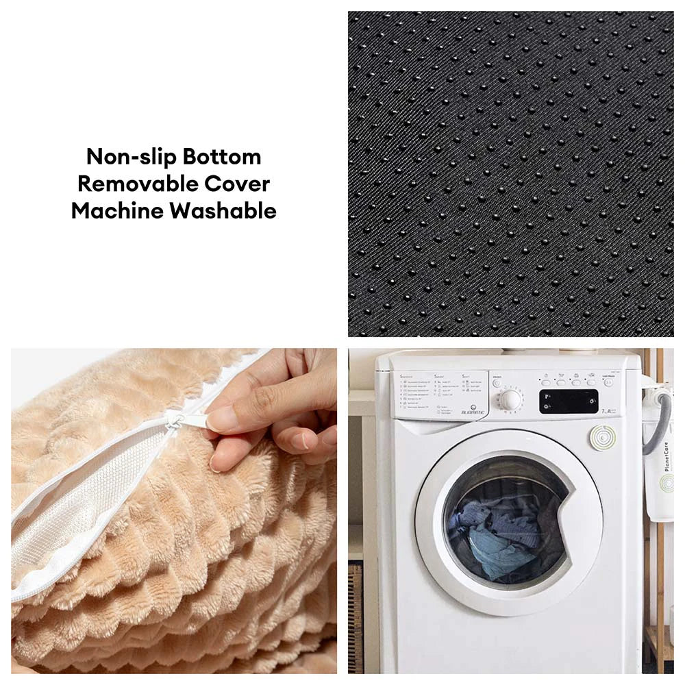 Großes Gemütliches Beruhigendes Sofa-Hundebett im Vintage-Stil