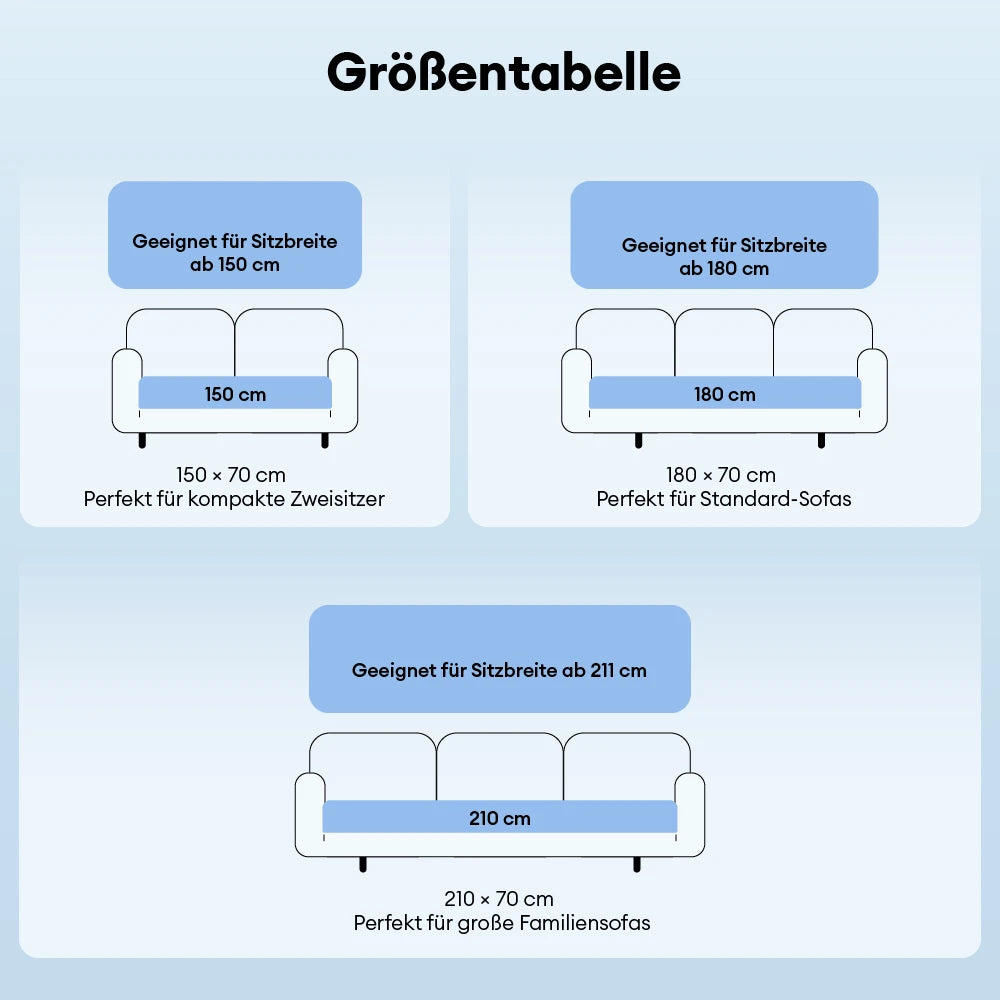 Kühlende rutschfeste Sofabezug - Chill Nest