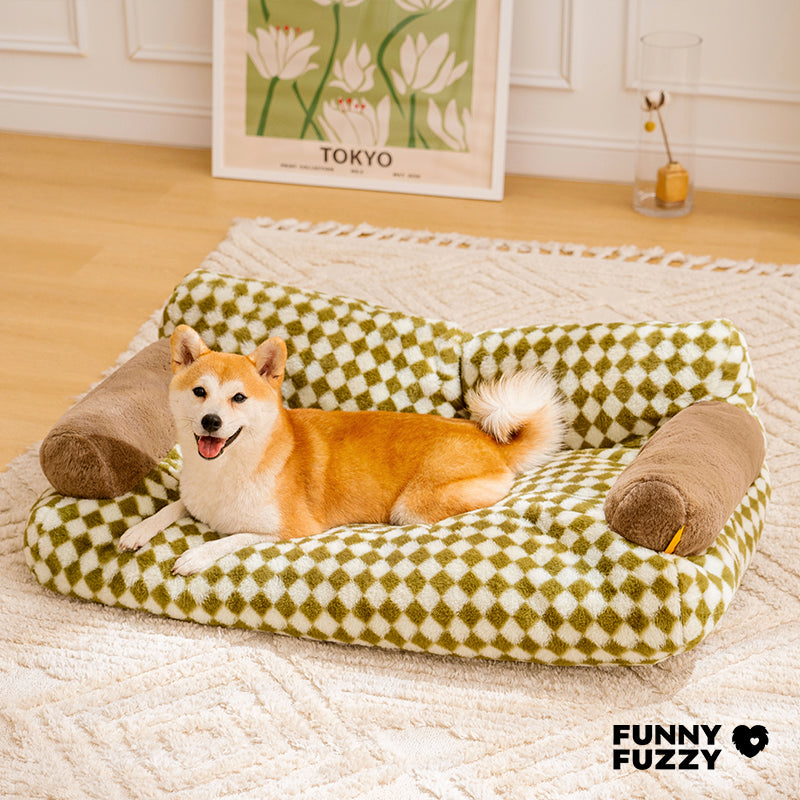 Vintage Leisure Diamond Schlafsofa für Hunde und Katzen