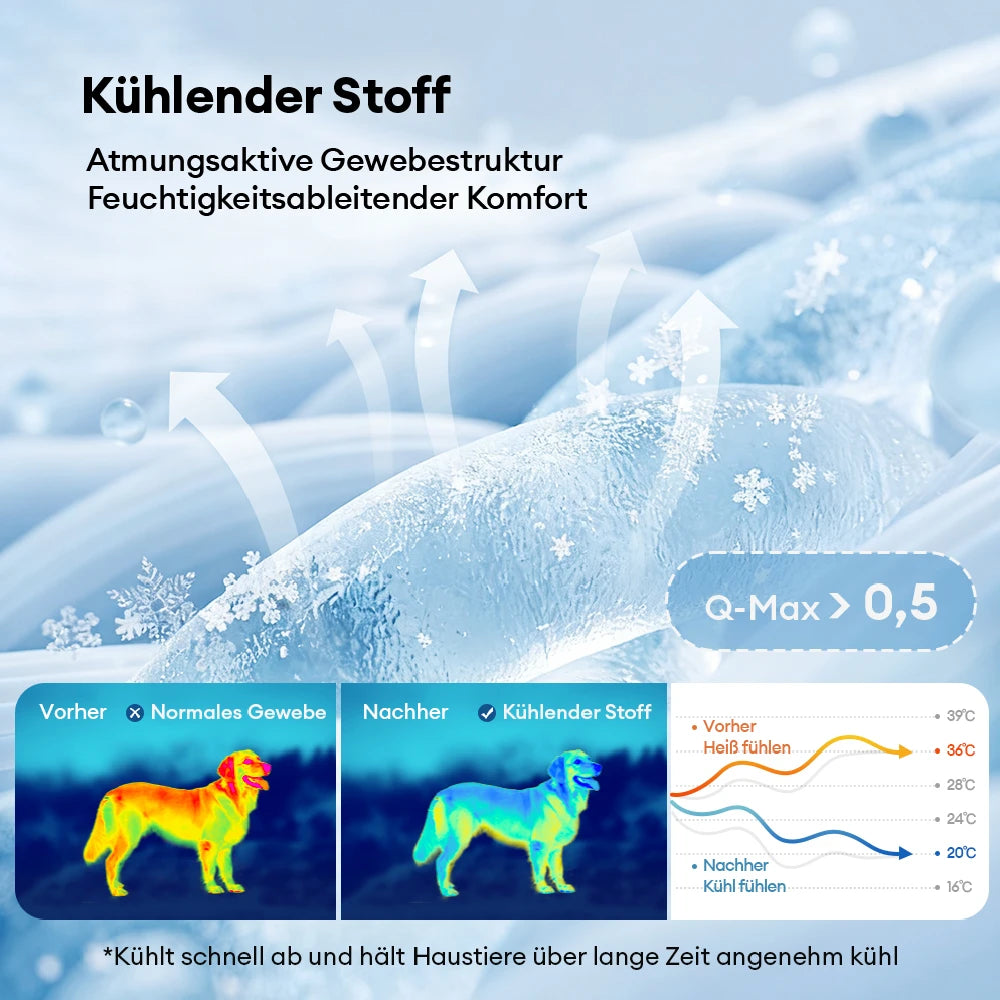 Kühlende Autositzmatte für Hunde - Chill Nest