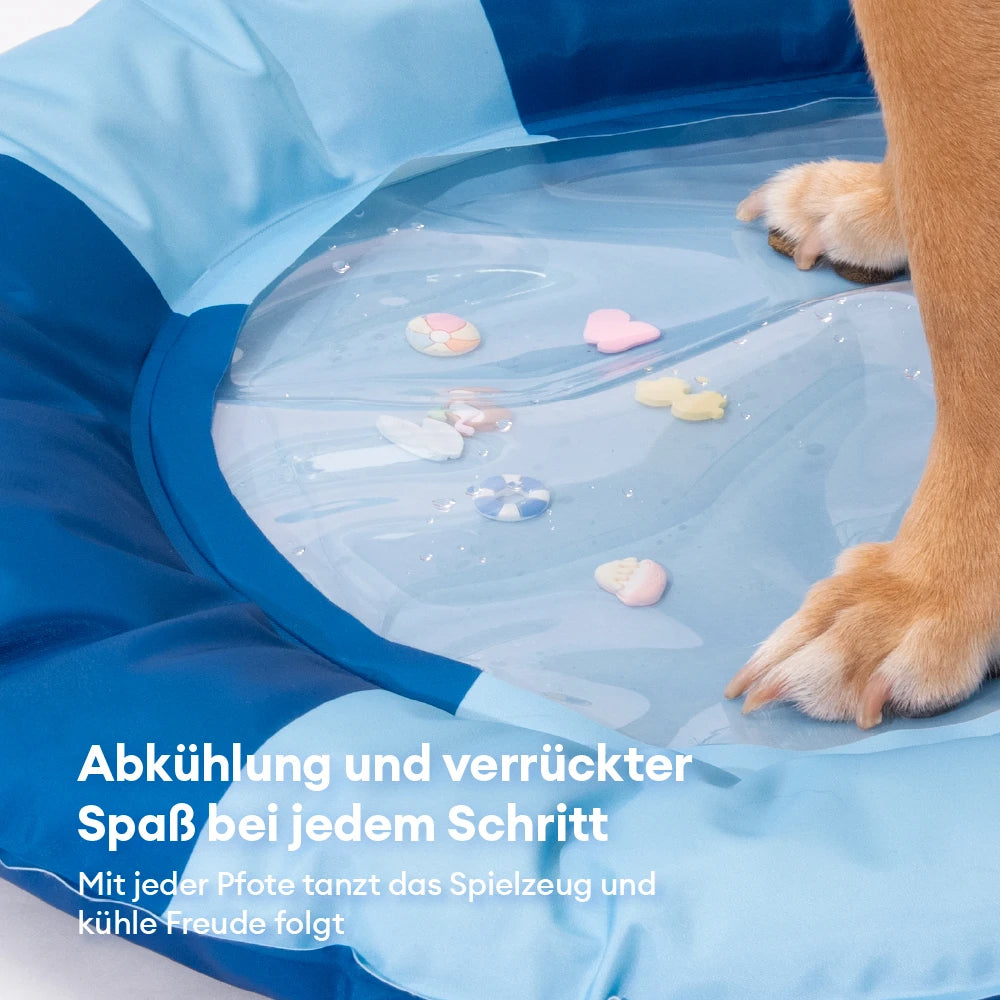Wassergefüllte Kühlmatte für Hunde - Chill Nest
