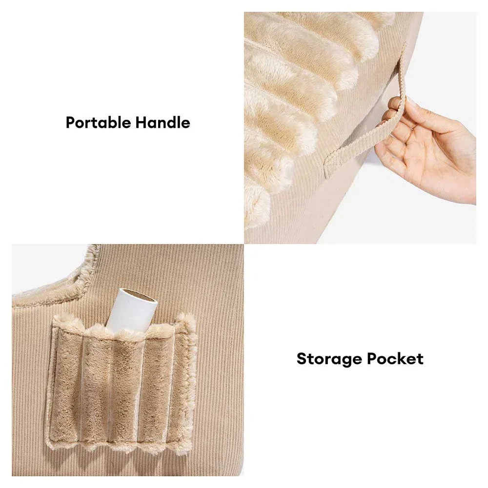 2-in-1 Flauschleiter und Bett für Haustiere – CreamyRamp