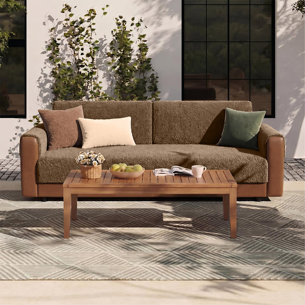 Allwetter Atmungsaktive Chenille Kratzfeste Outdoor Sofa Schutz Hülle