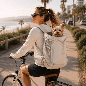 Hundetransport-Rucksack - Urbanes Herumstreifen