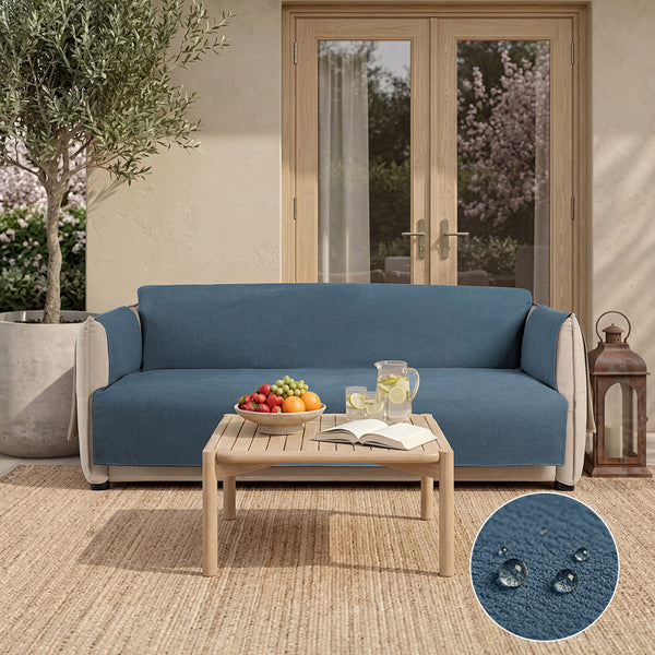 Wasserdichter Rutschfester Möbelschutz Outdoor Sofabezug – Slipsafe