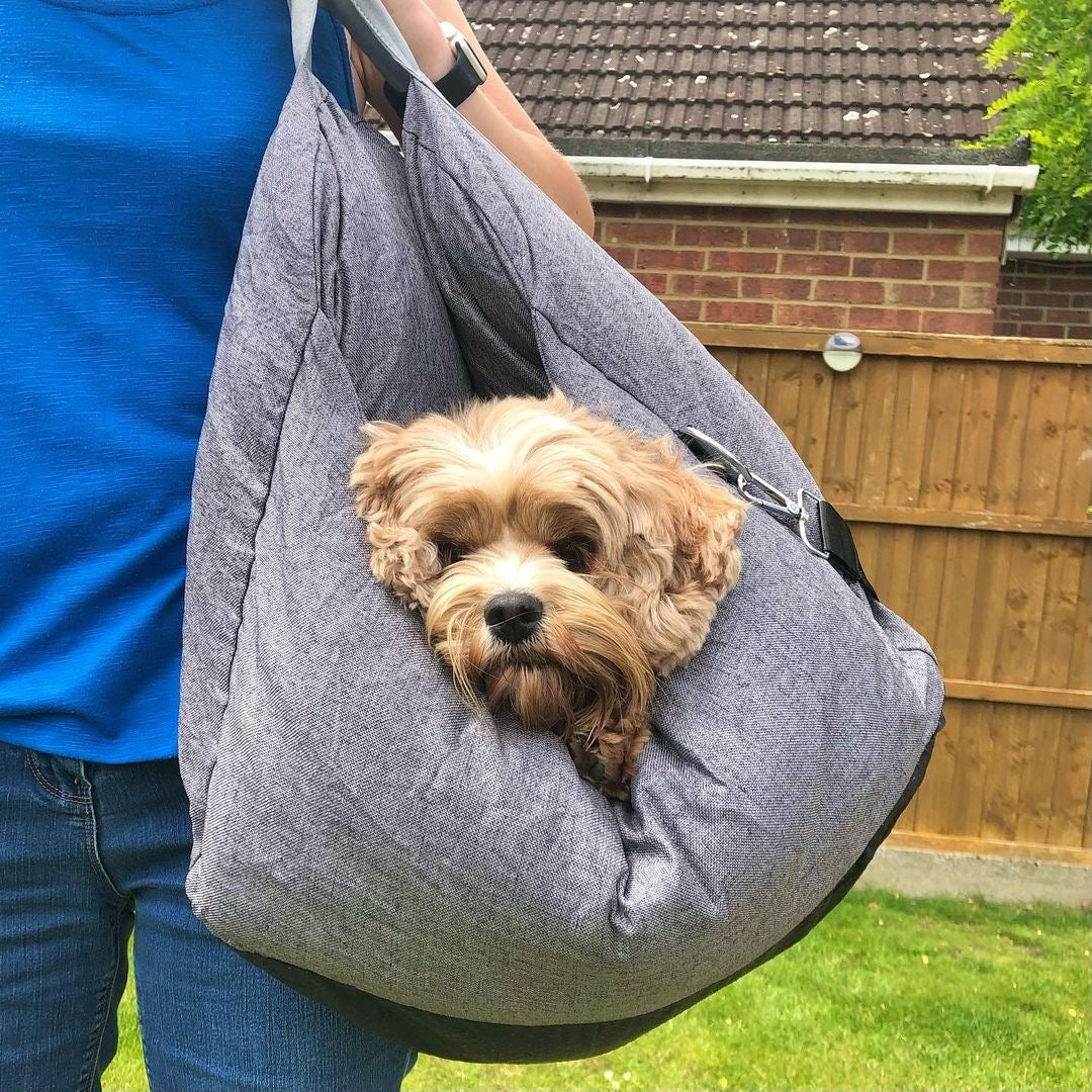 Dog Car Seat Bed - First Class - FUNNYFUZZY