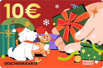 Funny Fuzzy Neujahrs-Geschenkkarte