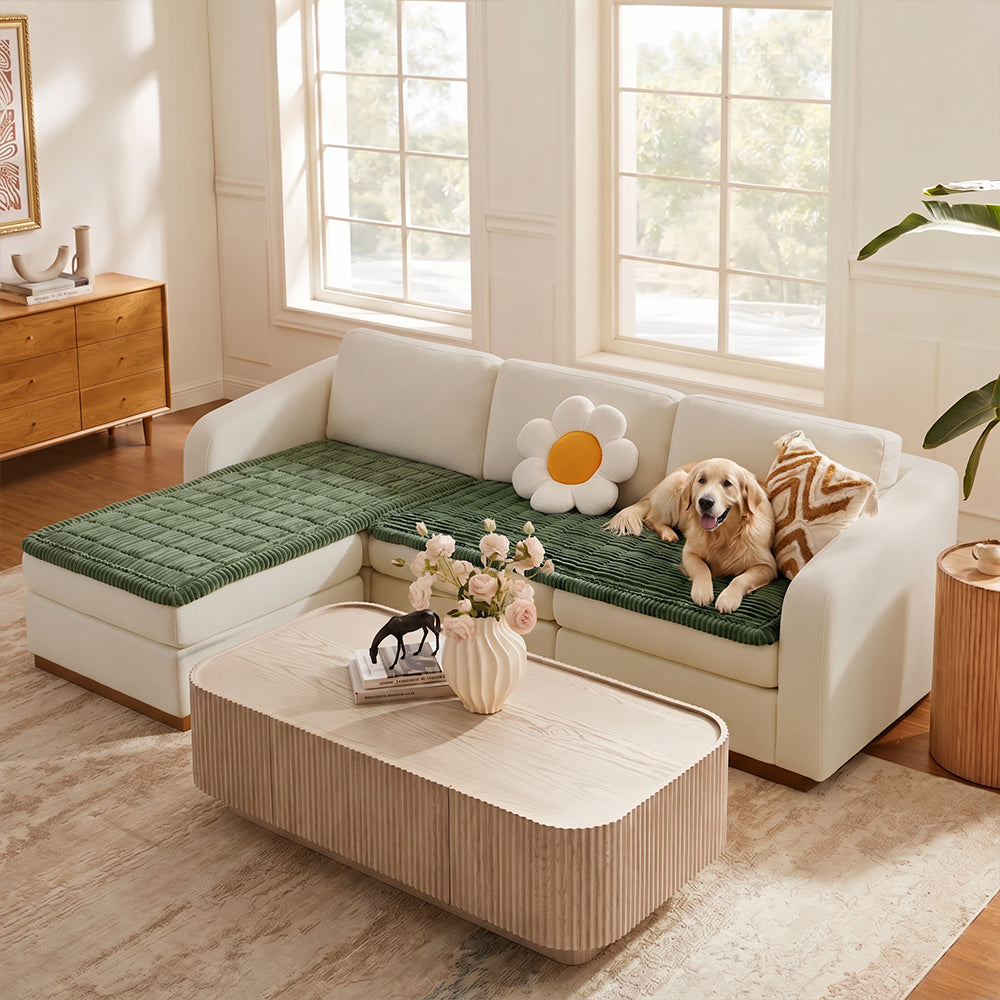 Faul weiche Fleece atmungsaktive Haustiermatte rutschfester Wohnzimmercouchbezug