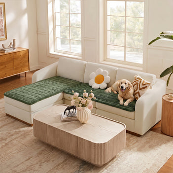 Faul weiche Fleece atmungsaktive Haustiermatte rutschfester Wohnzimmercouchbezug