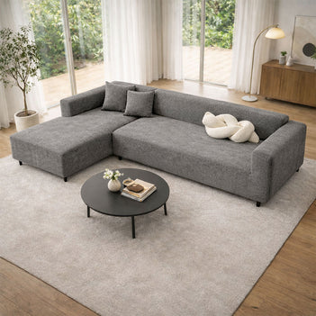 Elastischer Sofabezug im Fischgrätmuster – bequem, kratzfest und mit Rundumschutz