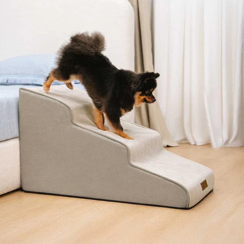 Chenille Extra Breite Rutschfeste Abnehmbare Schwamm Haustier Treppen - SafeRamp