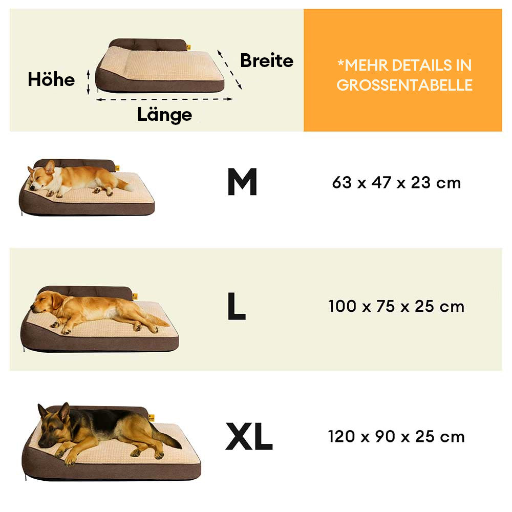 Verdicktes Großes Waschbares Kissenbett für Katzen und Hunde für alle Jahreszeiten