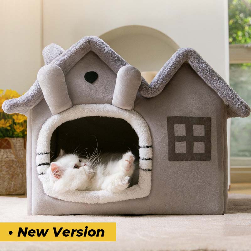 Halbgeschlossenes Katzenbett von Haus Design