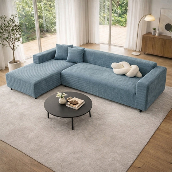 Zickzack Vollabdeckung Kratzfest Sofa Schutz Magische Stretch Eckcouchbezug