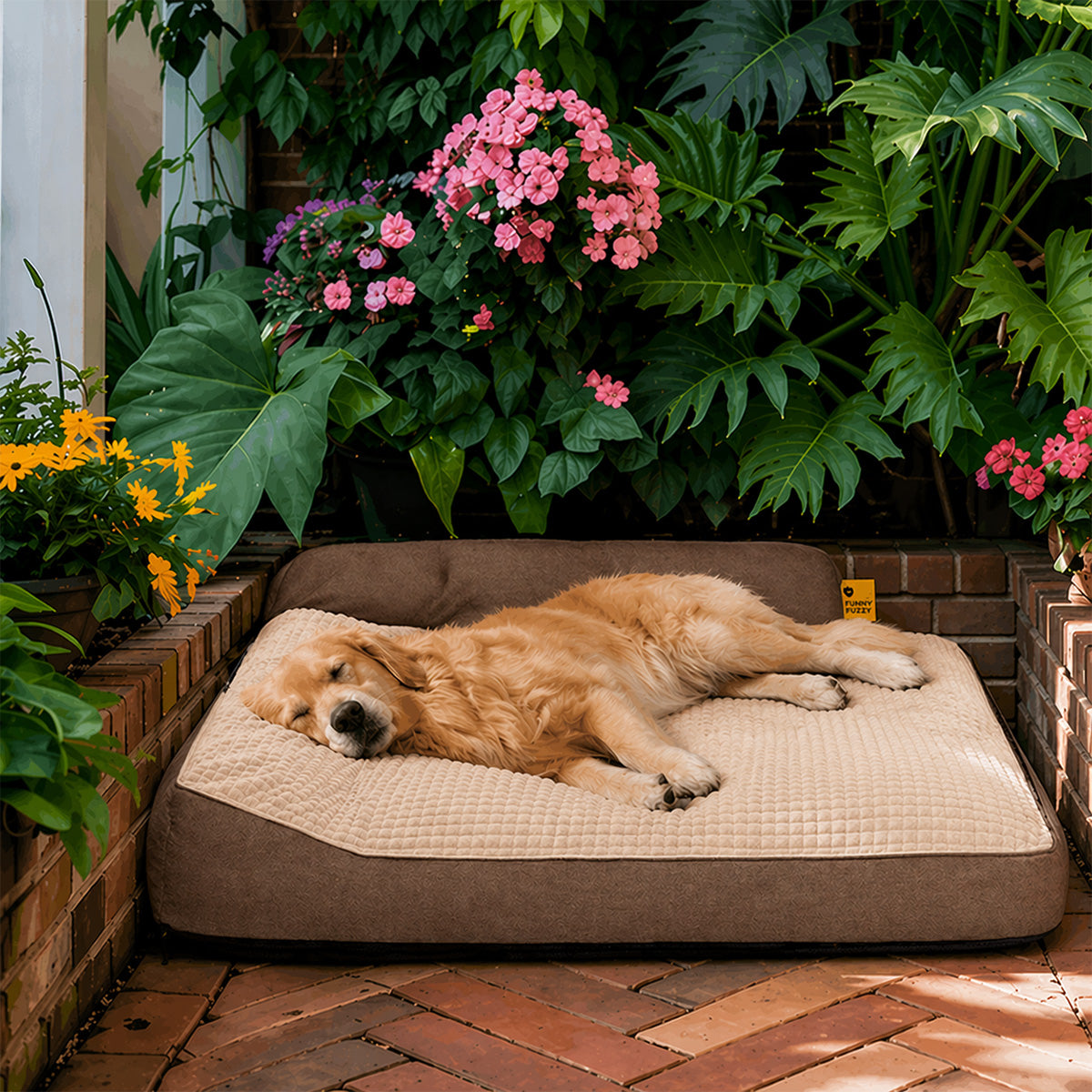 Verdicktes Großes Waschbares Kissenbett für Katzen und Hunde für alle Jahreszeiten