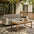 Einteiliger Chenille Kratzfester, Langlebiger, Wasserabweisender, Rutschfester Outdoor Sofaüberzug