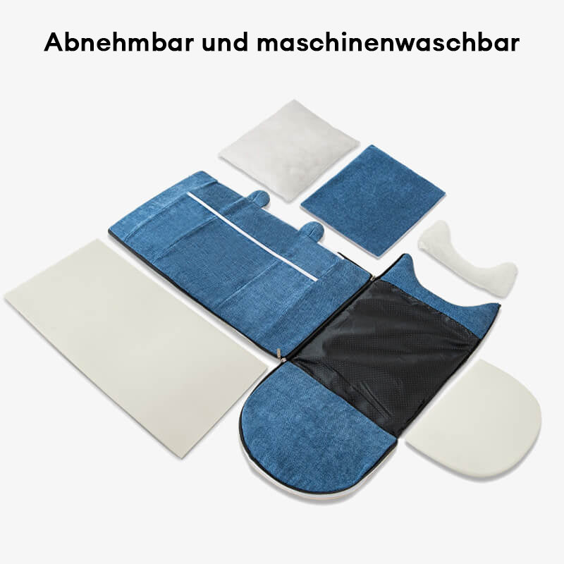 2 in 1 Süße Hundehütte mit Abnehmbaren Bärenohren