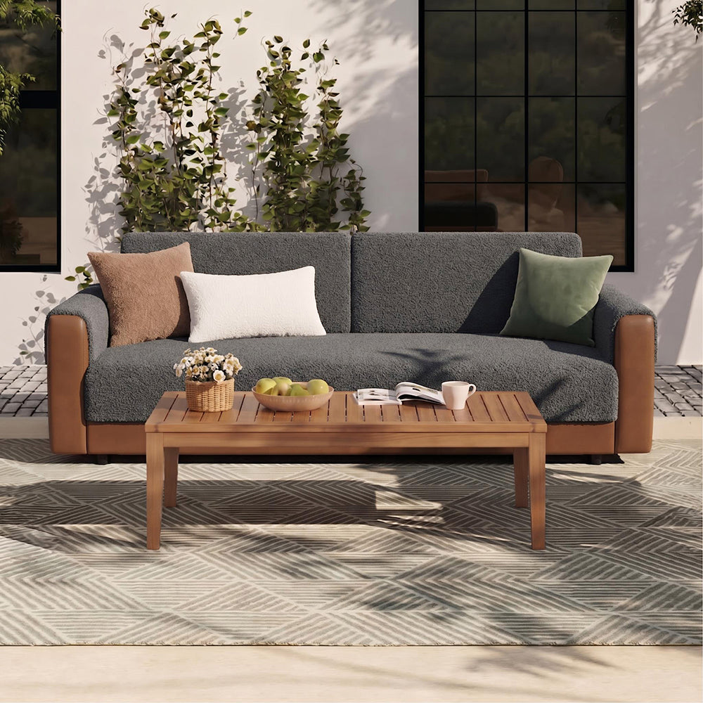 Allwetter Atmungsaktive Chenille Kratzfeste Outdoor Sofa Schutz Hülle