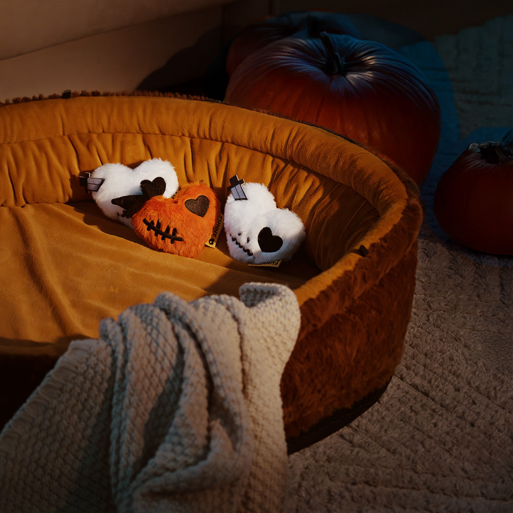 FUNNYFUZZY Plüsch-Quietschspielzeug für Hunde