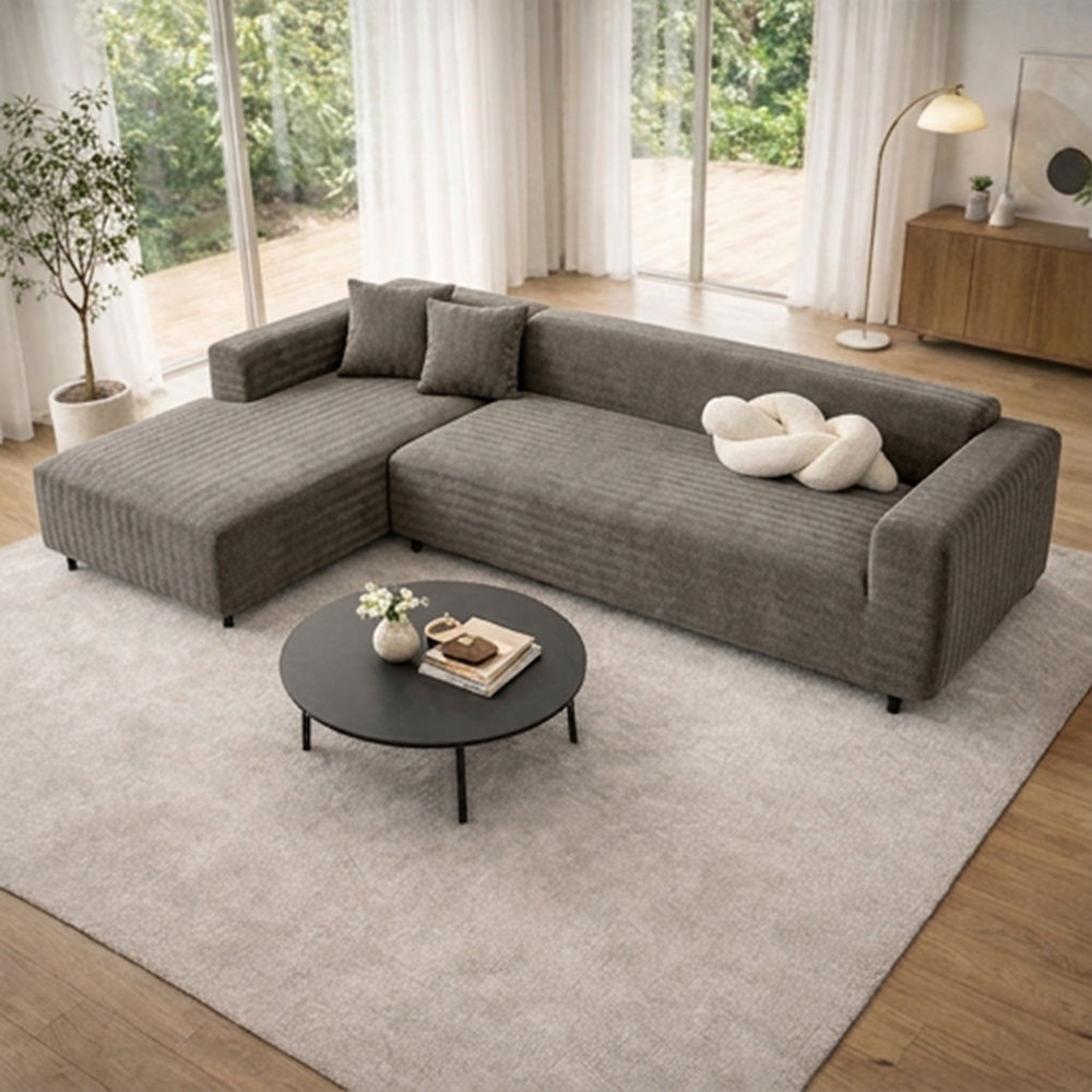 Zickzack Vollabdeckung Kratzfest Sofa Schutz Magische Stretch Eckcouchbezug
