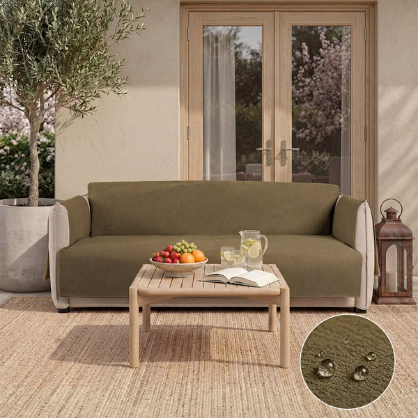 Wasserdichter Rutschfester Möbelschutz Outdoor Sofabezug – Slipsafe