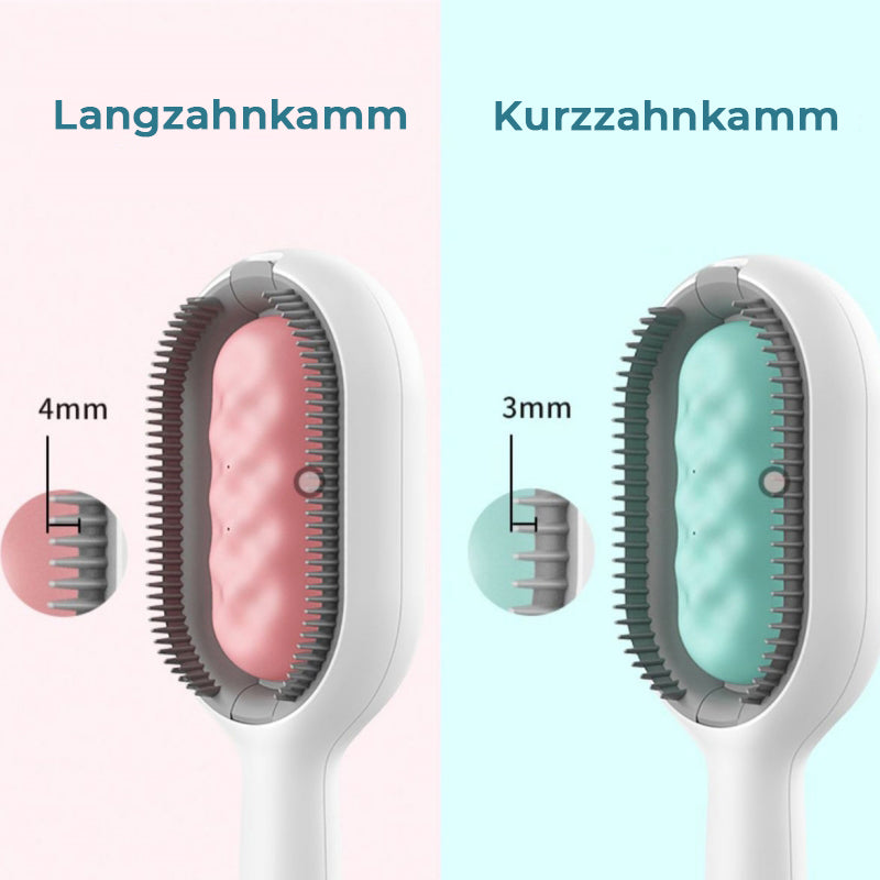 3 in 1 Reinigungs- und Enthaarungsbürsten für Haustiere