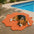 Outdoor Hochwertige und dekorative Hundedecke in Blattform