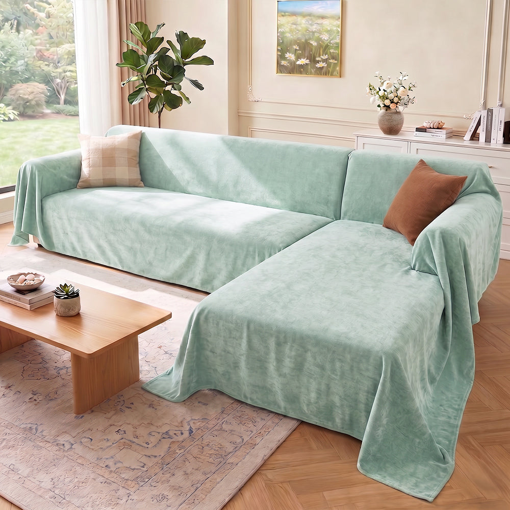Weiches und wasserdichtes, kratzfestes, fusselfreies Überwurf-Sofa-Bezug für Ecksofa