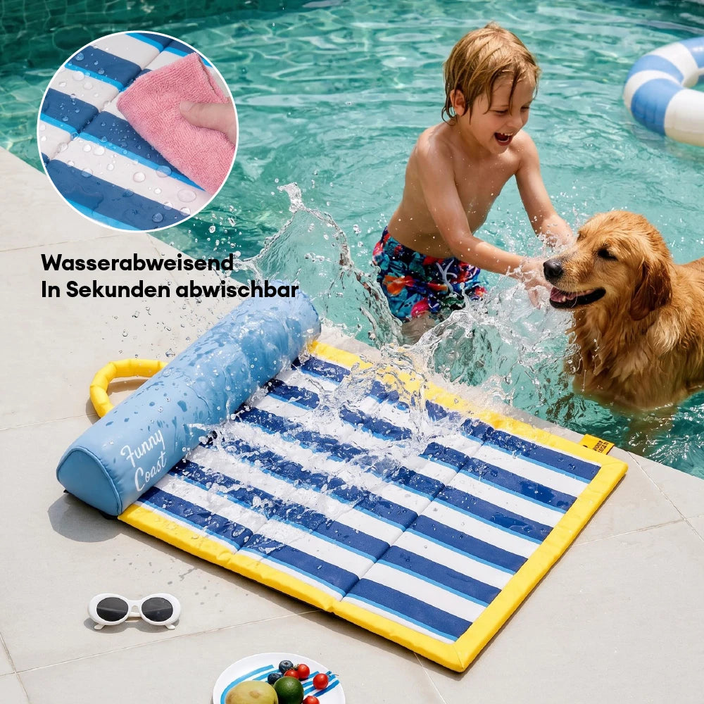 Kühlmatte Hund Atmungsaktive Kühlmatte für Hunde Faltbar Chill Nest