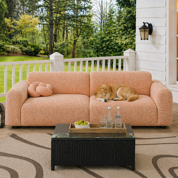 Antikratzer vollständig Elastischer Eleganter Chenille Outdoor Sofaüberzug für alle Jahreszeiten