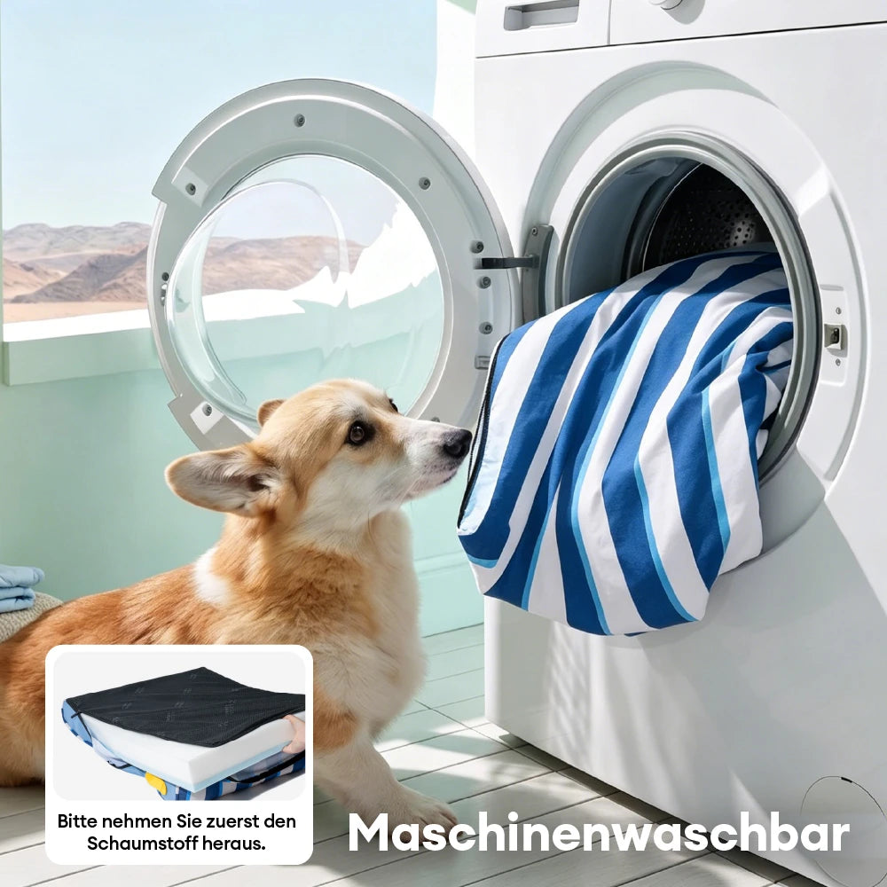 Orthopädisches Hundebett Kühlendes Hundebett Atmungsaktiv Gelenkschonend Chill Nest