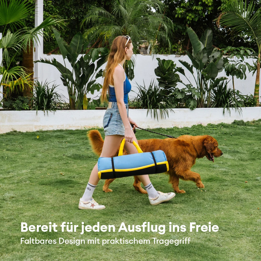 Kühlmatte Hund Atmungsaktive Kühlmatte für Hunde Faltbar Chill Nest