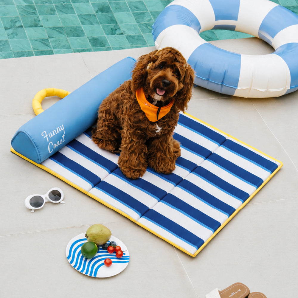 Kühlmatte Hund Atmungsaktive Kühlmatte für Hunde Faltbar Chill Nest