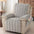 Alljahres-Scratch-Resistant Rutschfeste Recliner -Hülle mit elastischen Riemen