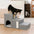Arthritis-freundliche multifunktionale faltbare rutschfeste Hundetreppe mit Stauraum und Wohnung