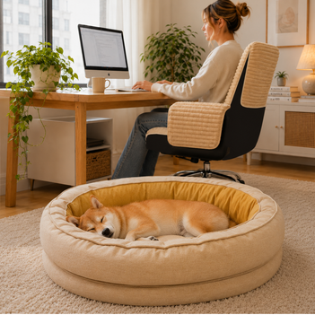 Donut Orthopädisches Hundebett - Home Office