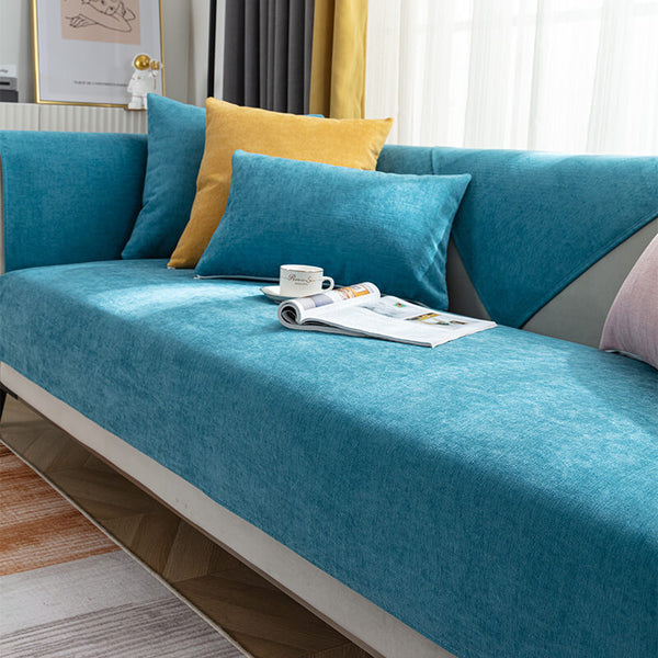 Bequemer Sofa-Schutzbezug aus Chenille
