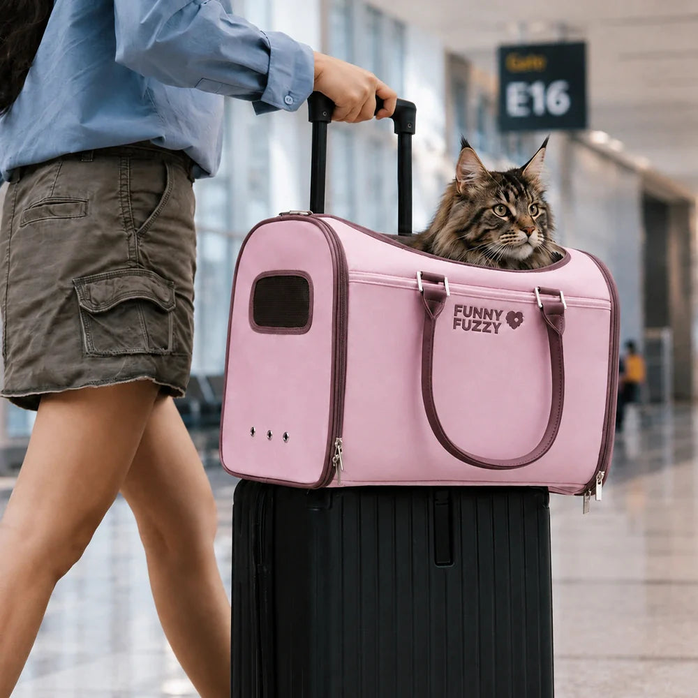 Katze Airline-konforme weiche Trageboxen - Urbanes Herumwandern