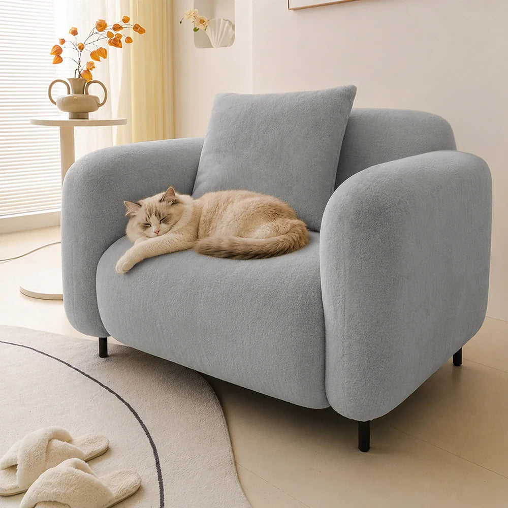 Ultraweicher, hautfreundlicher Plüsch-Sofabezug für vollständigen Schutz und Recliner-Slipcover