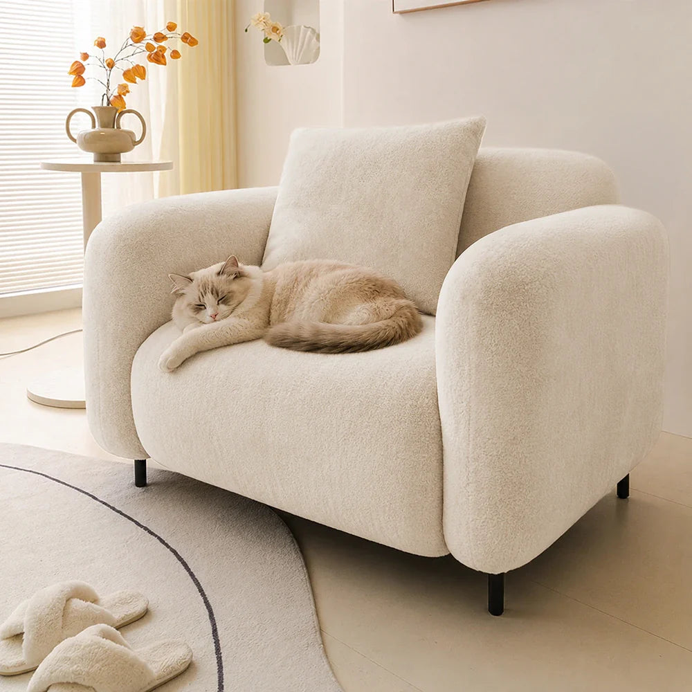 Ultraweicher, hautfreundlicher Plüsch-Sofabezug für vollständigen Schutz und Recliner-Slipcover