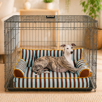 Streifen Wasserdichter Faltbarer großer Hundesofa-Bett für die Kiste