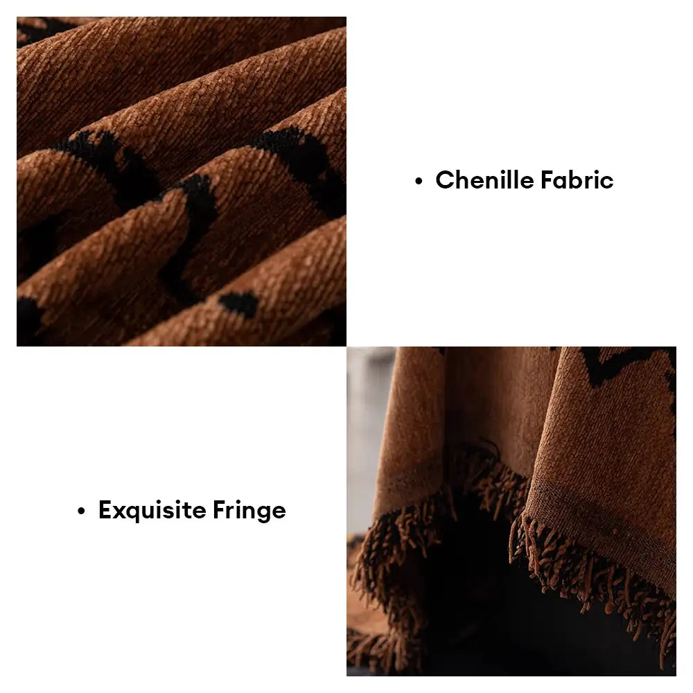 Chenille Retro langlebiger kratzfester Sofa-Schutz Bezug