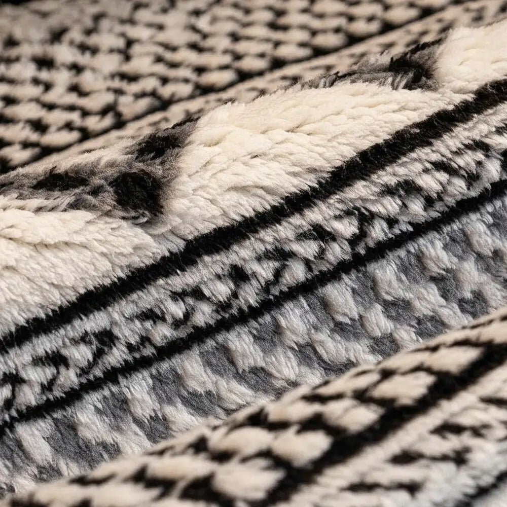 Klassischer Karomuster-Plüsch, kratzfest, bequem, rutschfester Sofabezug