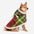 Klassischer Karierter Warmer Poncho für Mensch und Hund - Festliche Begleiter