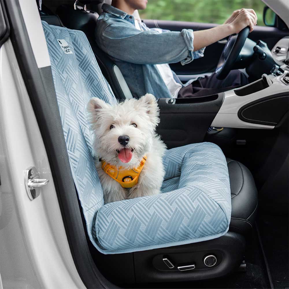 Kühlende Reiseunterlage Sicherheitsrückenlehne großes Hundecar-Seat-Bett - Roadtrip